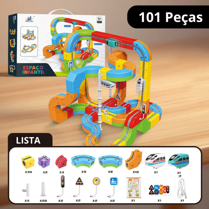 MagicTrain - Trilho Mágico Magnético Educativo
